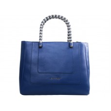 Bvlgari Serpenti Medium Tote sötétkék