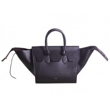 Celine Tie Bag Eredeti Bőr Fekete