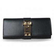 Hermès Medor Clutch Fekete