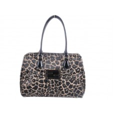 Fendi Mia Leopárdmintás Felső Fogantyús Táska
