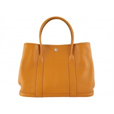 Hermès Garden Party Togo Bőr Táska Narancssárga