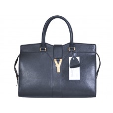 Yves Saint Laurent Cabas Chyc nagy bőr táska fekete