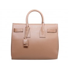 Yves Saint Laurent Sac Du Jour Tote eredeti sárgabarack bőrből