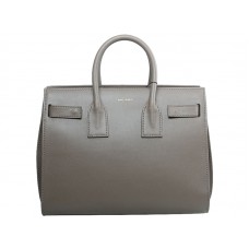 Yves Saint Laurent Sac Du Jour Tote eredeti khaki bőrből