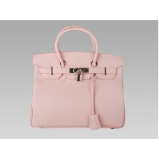 Hermès Birkin 30cm Togo Bőr Táska Világos Rózsaszín
