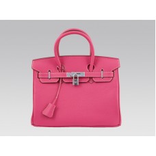 Hermès Birkin 30cm Togo Bőr Táska Rózsaszín