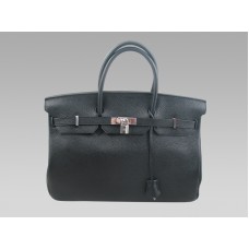 Hermes Birkin 40 Togo Bőr Táska Fekete