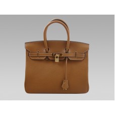 Hermès Birkin 30 Togo Bőr Táska Barna