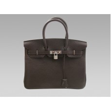 Hermès Birkin 35 Togo Bőr Csokoládé