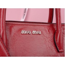 Miu Miu Mázas Bőr Táska Piros
