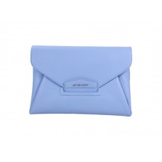 Givenchy Antigona Boríték Kuplung Szemcsés Bőr Kék