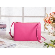Celine Mini Trio Crossbody Messenger táska Rózsaszín