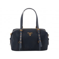 Prada Tessuto Bauletto táska válltáska sötétkék