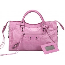 Balenciaga Közepes Klasszikus Városi Táska Rózsaszín Lila