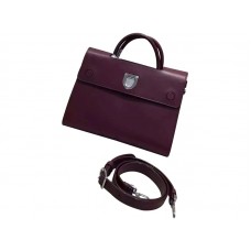 Dior Diorever Bag Noisette Prestige borjúbőr bordó