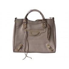 Balenciaga Arany Metál Szélű Velo Táska Szürke