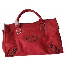 Balenciaga Klasszikus Metál Élű Irizáló Városi Táska Piros