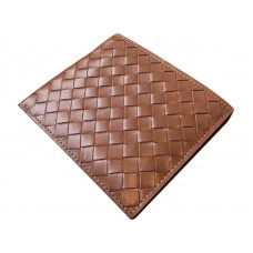 Bottega Veneta Bi-Fold pénztárca Intrecciato Vn Brown színben
