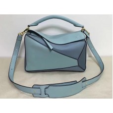 Loewe Puzzle táska Aqua világoskék kőkék