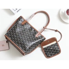 Goyard Anjou megfordítható táska mini fekete barna