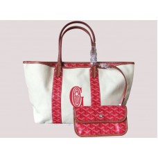 Goyard Anjou megfordítható vászon tote Mm Red H-gotogg3456s6