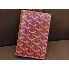 Goyard Goyardine útlevéltartó piros