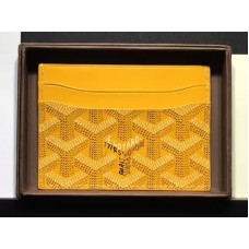 Goyard Goyardine Saint Sulpice kártyatartó sárga