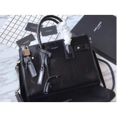 Saint Laurent Sac De Jour Clafskin Satchel Fekete
