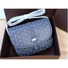 Goyard Goyardine Chevron futártáska szürke