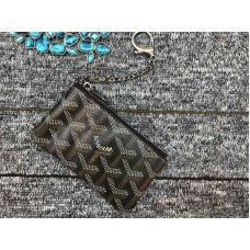 Goyard érme pénztárca kulcstartó kávé