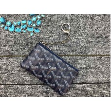 Goyard érme pénztárca kulcstartó kék