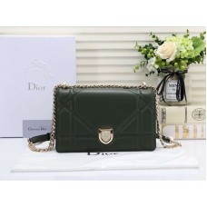 Dior Diorama báránybőr táska zöld d05282