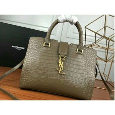 Saint Laurent Cabas Ysl Small sima bőrszürke napszemüveg