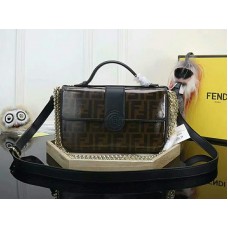 Fendi Kétoldalas Vászon Bőr Válltáska ffds009