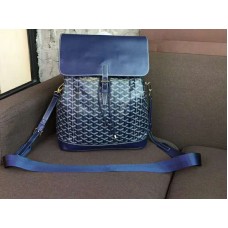 Goyard Goyardine borjúbőr Alpin hátizsák kék