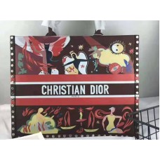 Dior Könyvtáska Suede Bőr Tűz Többszínű És Barna