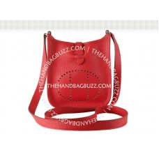 Hermès Evelyne Táska Pm Piros