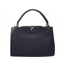 Louis Vuitton Capucines Táska Fekete Mm