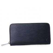 Louis Vuitton Epi Bőr Zipper Szervező Fekete