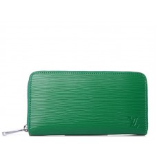 Louis Vuitton Epi Bőr Zippy Szervező Zöld