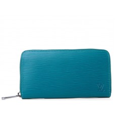 Louis Vuitton Epi Bőr Zippy Szervező Kék