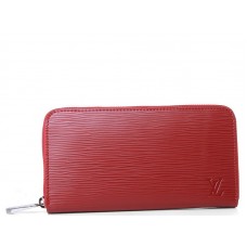 Louis Vuitton Epi Bőr Zippy Szervező Piros