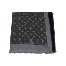 Louis Vuitton Monogram Ikat Sál Sötétszürke