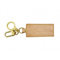 Louis Vuitton természetes marhabőr Fortune kulcstartó