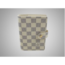 Louis Vuitton Damier Azur Kis Gyűrű Napirend Borító