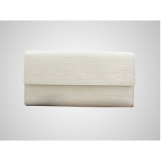 Louis Vuitton Epi bőr pochette pénztárca - elefántcsont