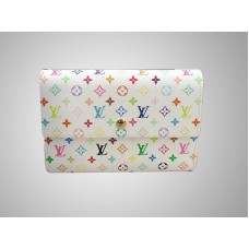 Louis Vuitton Monogram Többszínű Fehér Alexandra Pénztárca
