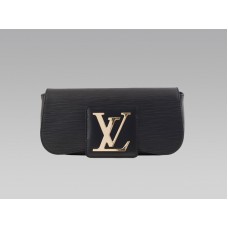 Louis Vuitton Epi Bőr Sobe Kuplung Fekete