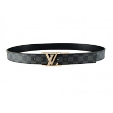 Louis Vuitton Initiales Damier grafit öv