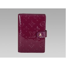 Louis Vuitton Monogram Vernis Kis Gyűrű Agenda Borító Ibolyakék